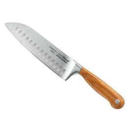 Μαχαίρι Santoku Feelwood 884826 17cm Silver-Brown Tescoma Ανοξείδωτο Ατσάλι