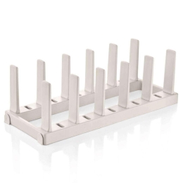 Θήκη Για 5 Τηγάνια Flexispace 899482 37x14,8cm White Tescoma Πλαστικό