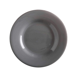 Πιάτο Φαγητού Portofino EY0046 Φ28cm Grey Casa Domani Κεραμικό