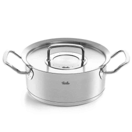 Κατσαρόλα Ρηχή Original Profi 084-128-20-000/0 20cm Inox Fissler 20cm Ανοξείδωτο Ατσάλι