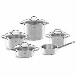 Μαγειρικά Σκεύη Francisco (Σετ 5Τμχ) 040-113-05-000/0 Inox Fissler Ανοξείδωτο Ατσάλι
