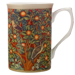 Κούπα Red Woodpecker William Morris DX0853 300ml Multi Casa Domani Πορσελάνη