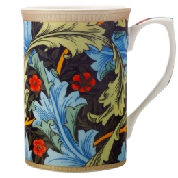 Κούπα Blue Acanthus William Morris DX0854 300ml Multi Casa Domani Πορσελάνη