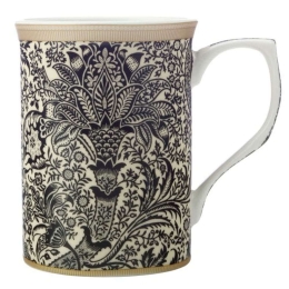 Κούπα Black Seaweed William Morris DX0863 300ml Multi Casa Domani Πορσελάνη