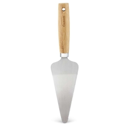 Σπάτουλα Σερβιρίσματος Naturals C70011 Natural-Silver Culinare Ατσάλι,Bamboo