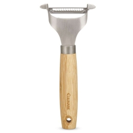 Αποφλοιωτής Zulienne Naturals C70007 17,5cm Silver-Natural Culinare Ατσάλι,Bamboo