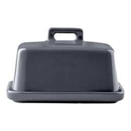 Βουτυριέρα Epicurious IA0171 16,5x11,5x8,5cm Grey Maxwell&Williams Πορσελάνη