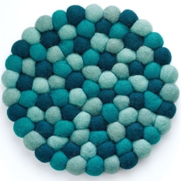 Σουβέρ Μαγειρικών Σκευών Lana 22cm Blue Cilio Μαλλί