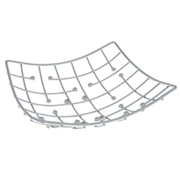 Φρουτιέρα 90844 26x25x10cm Silver Kesper Μέταλλο