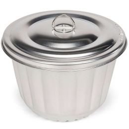 Φόρμα Κρέμας Καραμελέ 221.04023 2lt Silver Patisse Αλουμίνιο