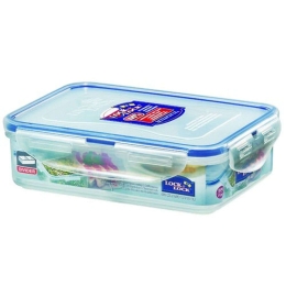 Δοχείο Φαγητού HPL815M 18,1x12,8x6,8cm 850ml Clear-Blue Lock & Lock Πολυπροπυλένιο