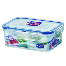 Δοχείο Φαγητού HPL814 15.1x10.8x5.8cm 460ml Clear-Blue Lock & Lock Πολυπροπυλένιο