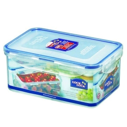 Δοχείο Φαγητού HPL817H 20.5x13.4x8.4cm 1,4lt Clear-Blue Lock & Lock Πολυπροπυλένιο