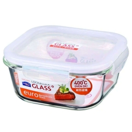 Δοχείο Φαγητού LLG224 15,5x15,5x6,9cm 750ml Clear Lock & Lock Γυαλί