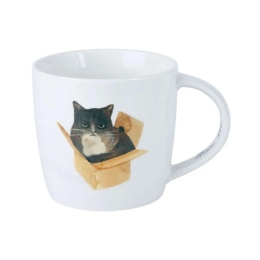 Κούπα Cat In A Box Marc Martin Feline Friends DX1216 400ml Multi Maxwell & Williams Πορσελάνη