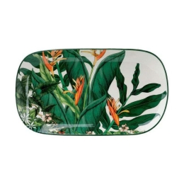 Πιατέλα Σερβιρίσματος Ορθογώνια The Black Pen Night Garden DR0468 35x19cm Multi Maxwell & Williams Κεραμικό