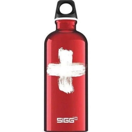 Παγούρι Swiss 8689.70 600ml Red-White Sigg Αλουμίνιο