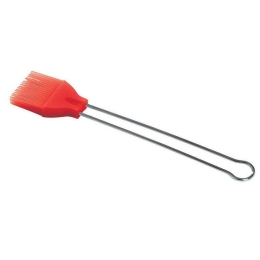 Πινέλο Σιλικόνης 223.0250.000 23cm Red-Silver Barbecook Σιλικόνη