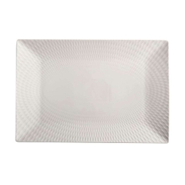 Πιατέλα Σερβιρίσματος Ορθογώνια Diamonds DV0177 36x25cm White Maxwell & Williams Πορσελάνη
