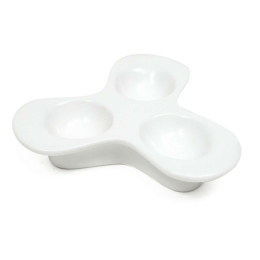 Ορντεβιέρα 3 Θέσεων Splatt White Basics AA4240 White Maxwell&Williams Πορσελάνη