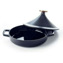 Γάστρα Μαντεμένια Tajine Nori 15140014 Φ28cm 3Lt Black Beka Μαντέμι