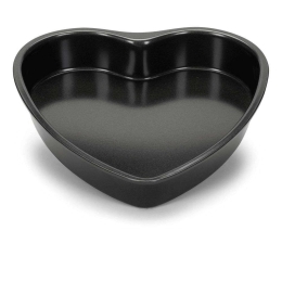 Φορμάκι Καρδιά Αντικολλητικό Classique 221.02844 11cm Black Patisse Αλουμίνιο
