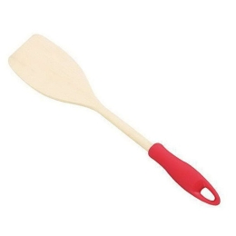 Σπάτουλα Μαγειρικής Ξύλινη Με Λαβή Presto 637216 30cm Red-Natural Tescoma Ξύλο