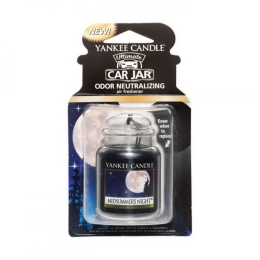Αρωματικό Αυτοκινήτου Gel Midsummers Night 1220877E 6,9x8,1cm Black Yankee Candle