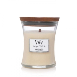 Κερί Αρωματικό Σε Βάζο Vanilla Bean 92112E 9,9x9,9x11,4cm Vanilla WoodWick Wax