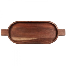 Δίσκος Wood 93916970 49,6x18cm Brown Asa Ξύλο
