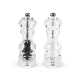 Μύλοι Αλατιού/Πιπεριού Nancy (Σετ 2Τμχ) 2/900818 18cm Clear Peugeot Acrylic