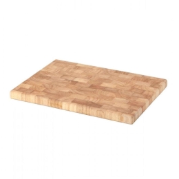Επιφάνεια Κοπής Wooden Rubberwood 04017000 35x25x2cm Natural Continenta Ξύλο