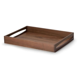 Δίσκος Σερβιρίσματος 04240000 49x35x6,3cm Walnut Continenta Ξύλο