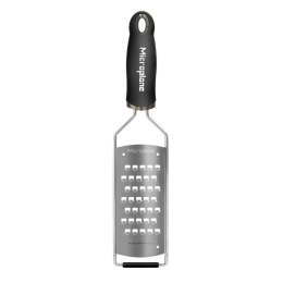 Τρίφτης Gourmet Extra Coarse 45008E 31,2cm Inox-Black Microplane Ανοξείδωτο Ατσάλι