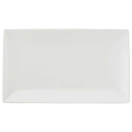 Πιατέλα Σερβιρίσματος Ορθογώνια White Basics AX0522 34x19cm White Maxwell&Williams Πορσελάνη