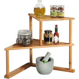 Ράφι Οργάνωσης Κουζίνας 58802 52x39x29,5cm Natural Kesper Bamboo