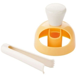 Εργαλείο Για Λουκουμάδες Delicia 630047 Φ8cm White-Yellow Tescoma Πλαστικό