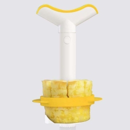 Κόπτης-Καθαριστής Ανανά 4863260 White-Yellow Vacu Vin Πλαστικό