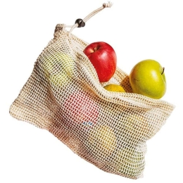 Θήκες Λαχανικών Eco Line (Σετ 3Τμχ) 73.054620 29x28/33x30/36x38cm Beige Zassenhaus Βαμβάκι