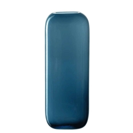 Βάζο Milano 041656L 10x27cm Blue Leonardo Γυαλί