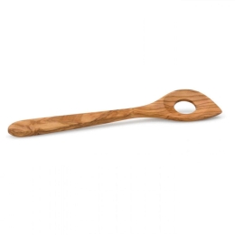 Κουτάλα Τρυπητή Olive Wood 04923000 30cm Natural Continenta Ξύλο