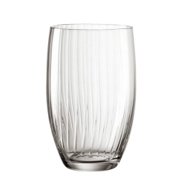 Ποτήρι Νερού Leonardo Poesia 022383L 460ml Clear-Grey Leonardo Γυαλί