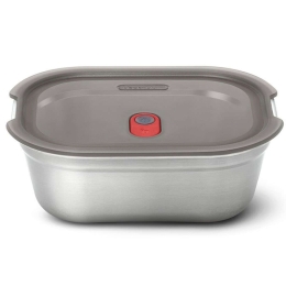 Δοχείο Φαγητού FBSS-BX-L017-FR 20x16,2x7,9cm 1200ml Inox Black&Blum Ατσάλι,Σιλικόνη