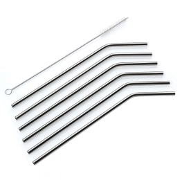 Καλαμάκια Steel (Σετ 6 Τμχ) 150605 22,5cm Inox Cilio Ανοξείδωτο Ατσάλι