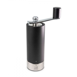 Μύλος Αλατιού Isen 37765 18cm Black-Silver Peugeot Ατσάλι,Ξύλο
