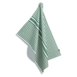 Πετσέτα Κουζίνας Cora 12824 70x50cm Green-White Kela 100% Βαμβάκι