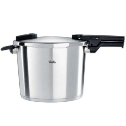 Χύτρα Ταχύτητας Vitaquick® Premium 602-810-10-000/0 26cm 10lt Inox-Black Fissler 10lt και άνω Ανοξείδωτο Ατσάλι