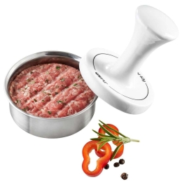 Πρέσα Για Μπιφτέκι Spark 15400 7,8cm Inox-White Gefu Ατσάλι,Πορσελάνη
