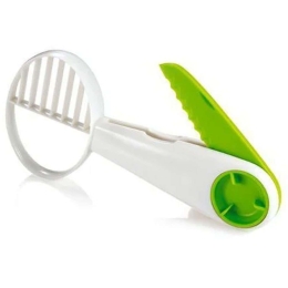 Κόπτης Αβοκάντο Handy 18,5cm Green-White Tescoma Πλαστικό