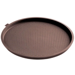 Φόρμα Σιλικόνης Διάτρητη Για Πίτσα Crunchy 882586 Φ36cm Brown Lékué Σιλικόνη
